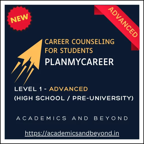 Career Counseling PlanMyCareer - L1 - Advanced