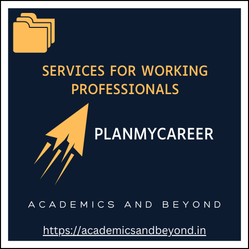 Career Counseling – Level 3 - Working Professionals