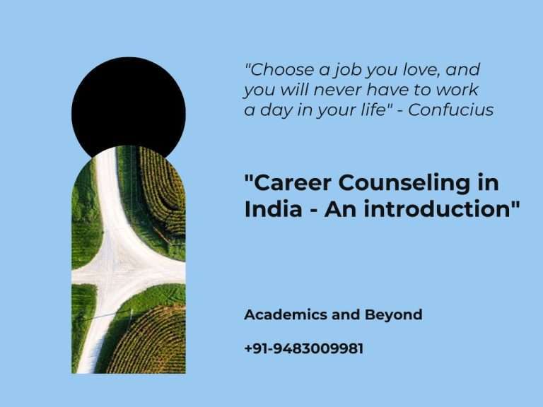 Career Counseling in India – What is it? How is it relevant for you?